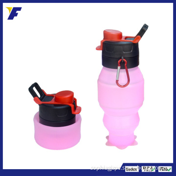 Personalized Child School BPA Free Silicone Sports Water Bottle